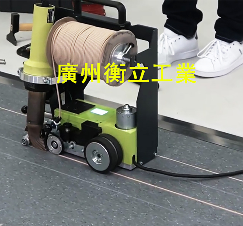 德國WOLFF自動焊接機Weldmaster2.0應用于塑料地板焊接施工
