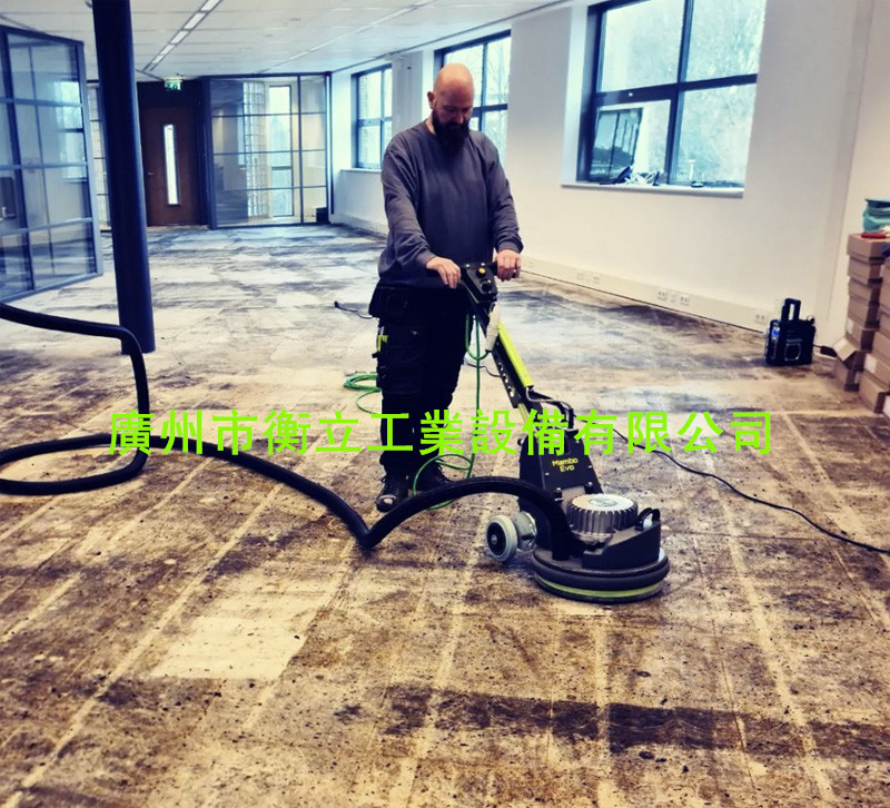 德國WOLFF沃爾夫重型打磨機Mambo應用于地面找平打磨施工